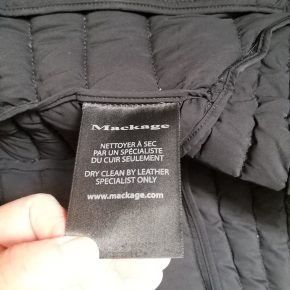 Mackage  Goose Down Jacket - Black XXS - Preowned -EUC - Picture 6 of 10